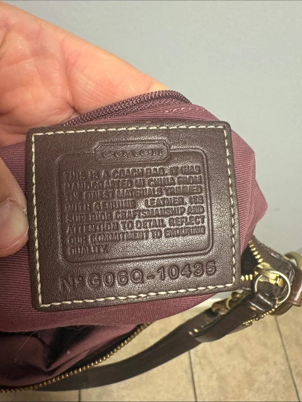 Vintage Coach Y2K Limited Edition Crossbody or shoulder bag # 10435